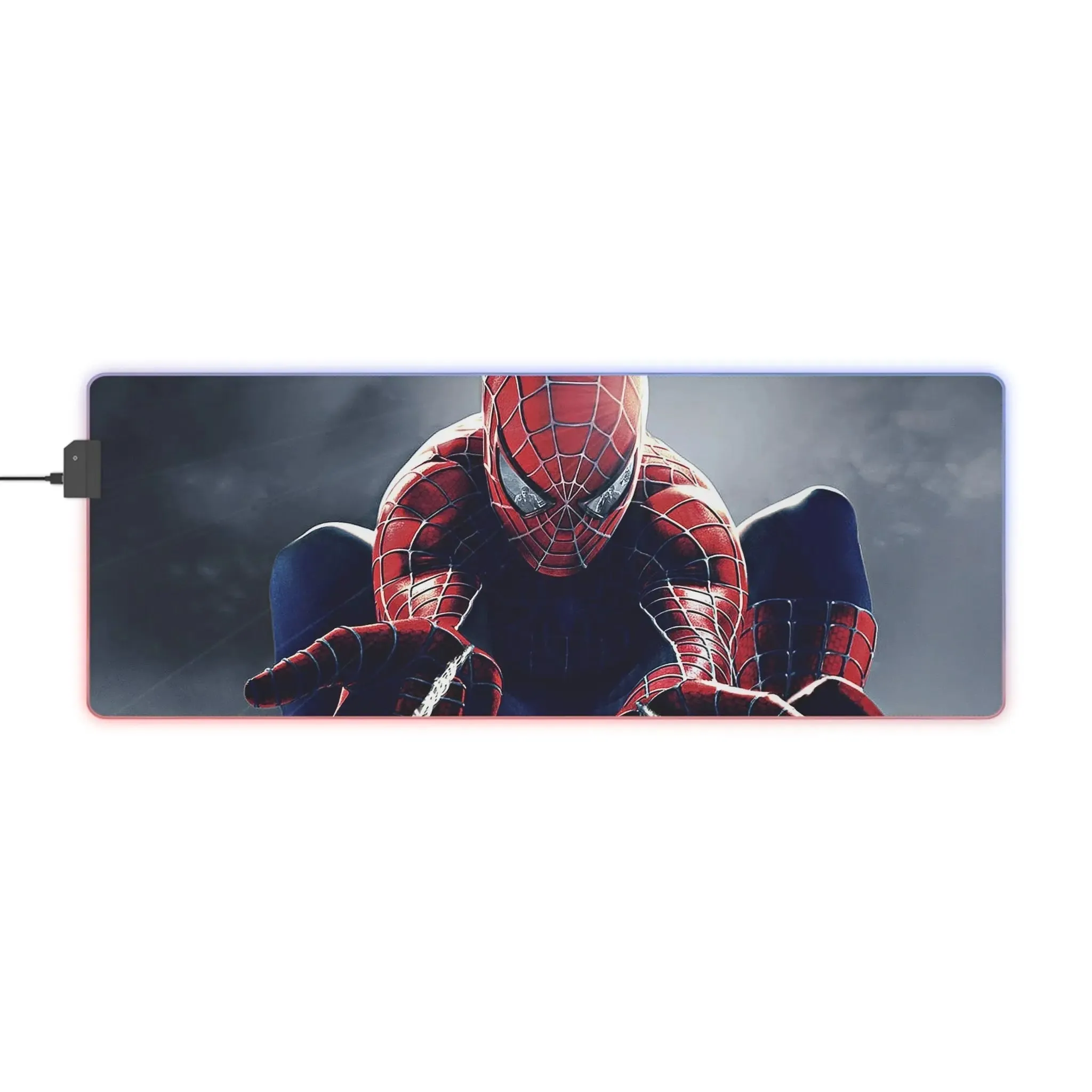 Spiderman Inspired LED Gaming Mouse Pad