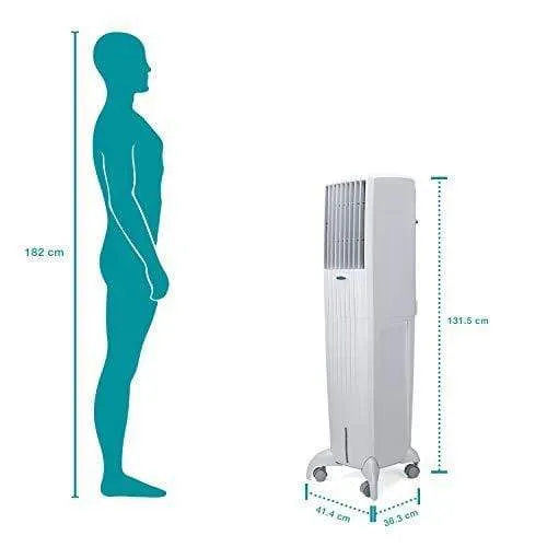 Symphony Diet 50i 50 Litre Air Cooler (White) - with Remote Control and i-Pure Technology