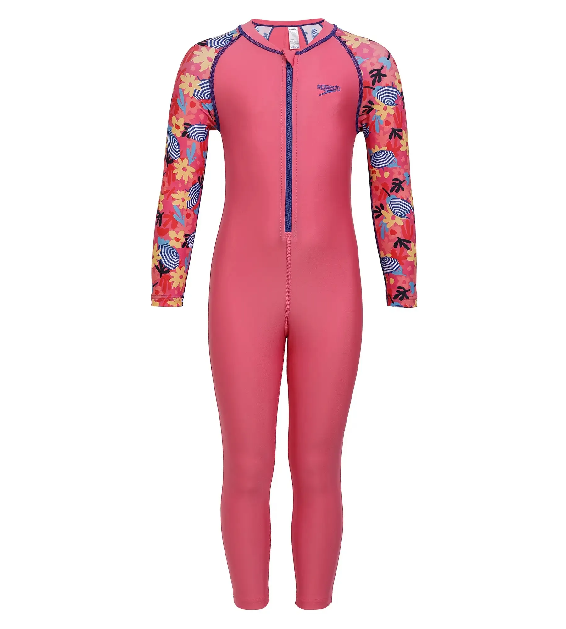 Tots Unisex All In One Full Body Suit - Fandango Pink & Bloominous