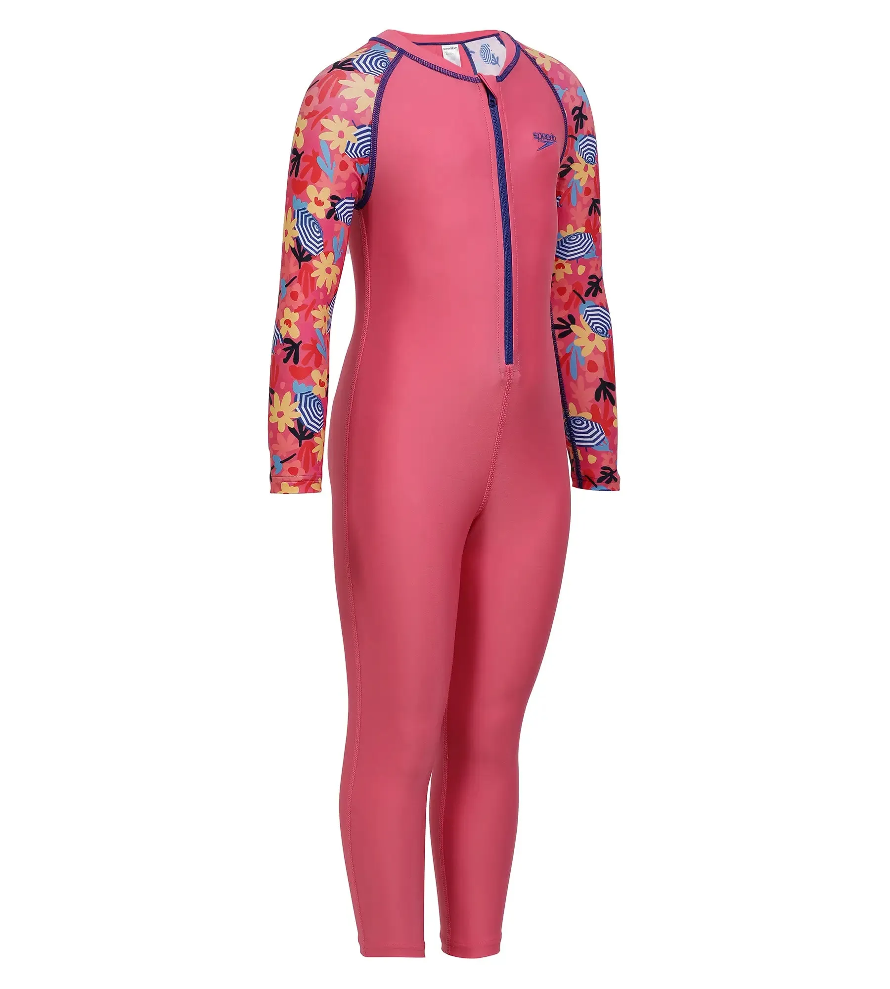 Tots Unisex All In One Full Body Suit - Fandango Pink & Bloominous