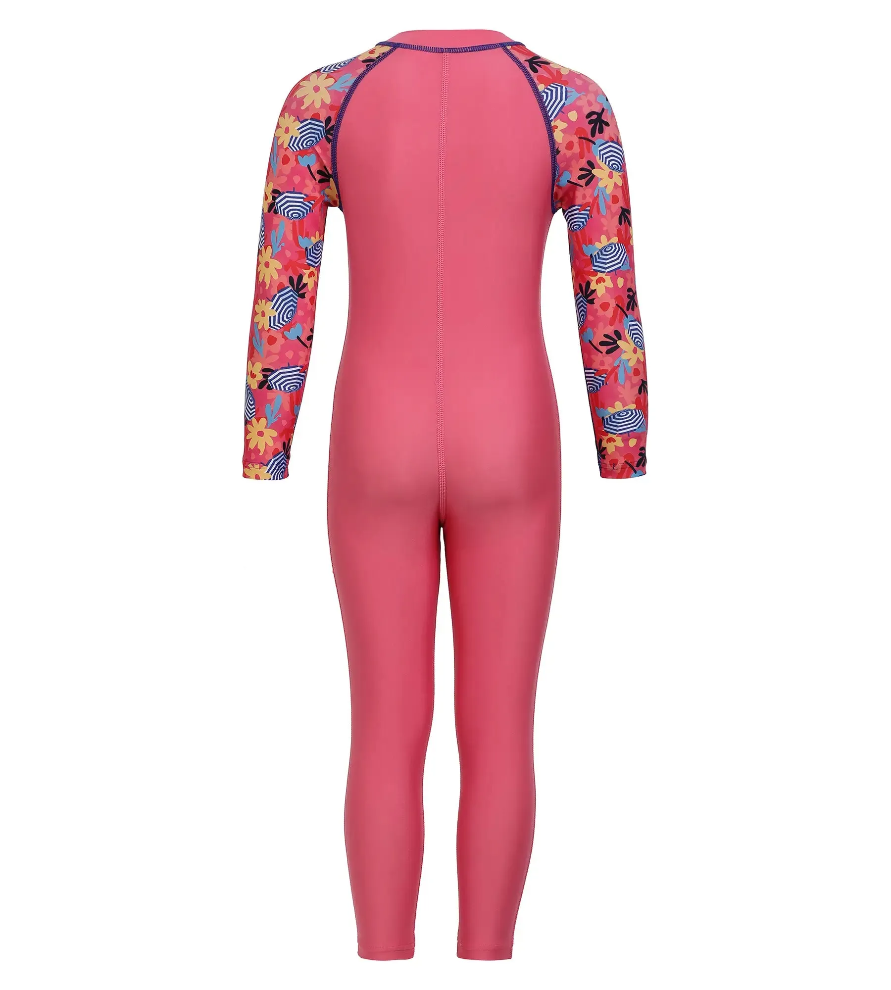 Tots Unisex All In One Full Body Suit - Fandango Pink & Bloominous