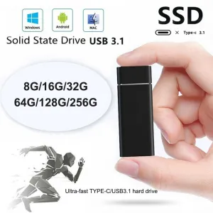 Type-C External SSD Hard Drive Storage