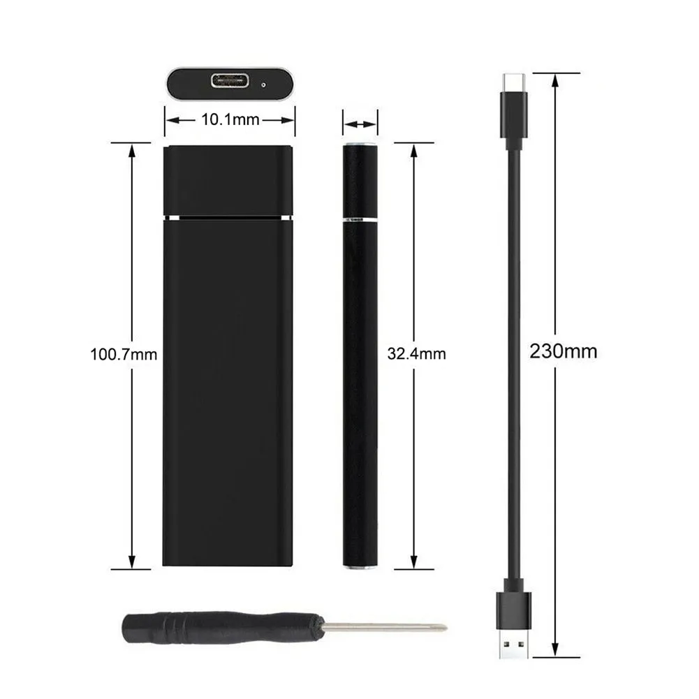 Type-C External SSD Hard Drive Storage