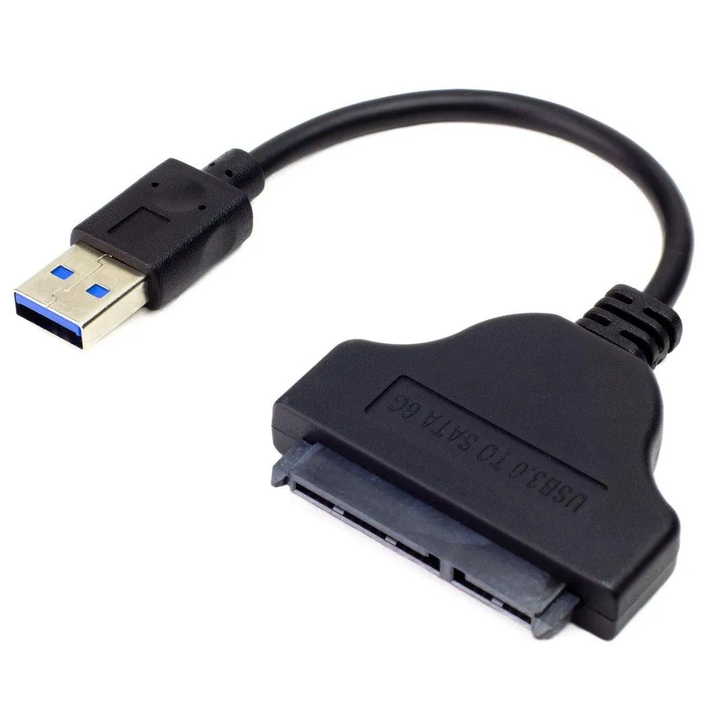 USB3.0 to SATA High Speed Adapter Cable Hard Disk Data Cable USB to SATA Support 2.5 Inch SSD & HDD