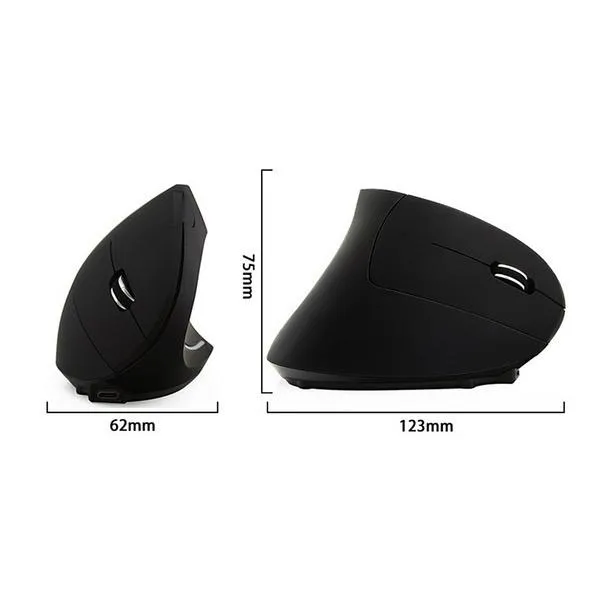 Wireless Vertical Gaming Mice