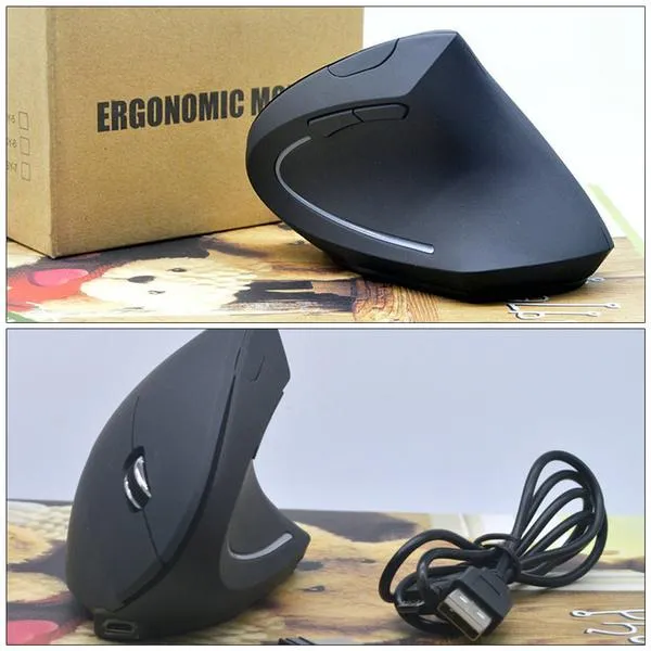 Wireless Vertical Gaming Mice